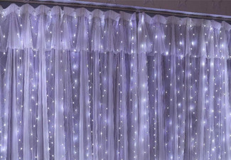 Christmas LED Curtain Light - Three Colours Available