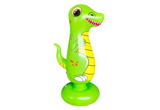 Kids Inflatable Dinosaur Boxing Bag - Two Colours Available