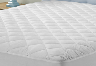 Microfibre Fitted Mattress Protector - Available in Five Sizes & Option for Pillow Protector