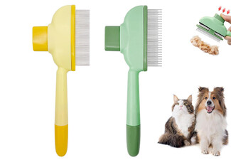 Two-Pack Pet Grooming Comb