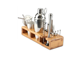 23-Piece Cocktail Shaker Set