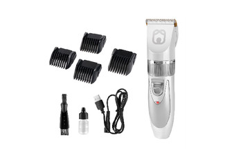 Rechargeable Cordless Pet Hair Clippers incl. Clipper Accessories