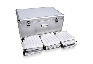 Embellir 500 CD DVD Discs Storage Case