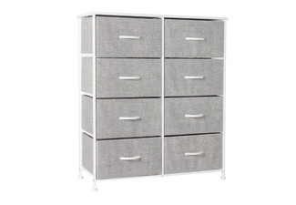 Eight-Drawer Chest Dresser Tallboy - Two Colours Available