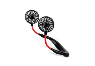 USB Rechargeable Hanging Neck Fan - Four Colours Available - Option for Two