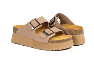 Ozwear Ugg Women Aussie Victoria Platform Suede Leather - Available in Seven Sizes