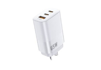 Titan 65W Ultra Fast Charger with Two USB-C & USB-A