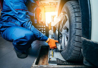 Wheel Alignment Service for Sedan or Hatchback Cars - Options for SUV or 4WDs