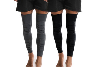 Pair of Padded Knee Support - Available in Two Colours & Four SIzes