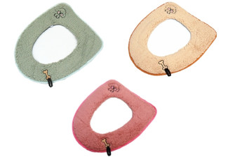 One-Pack Thick Toilet Cover - Three Colours Available - Option for Two-Pack