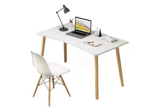 Computer White Office Desk - Available in Two Sizes