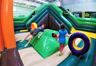 One Entry Into Mission: Inflatable - Option for Two Entries -  Valid Sundays Only at both Wellington & Hutt Park Locations