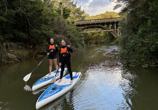 Two-Hour Lucas Creek Waterfall Stand-Up Paddleboard Tour for One Adult - Options for Kids & up to Six People