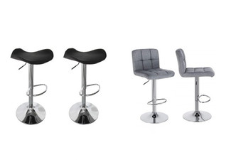 Set of Two Bar Stools Range - Two Options Available