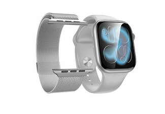 Nexus Pulse IPX6 Water-Resistant Smartwatch iOS Android Silver