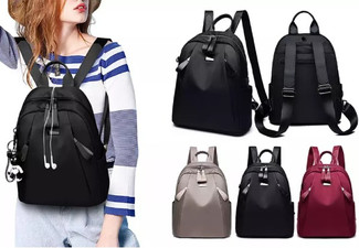 Womens Oxford Cloth Backpack - Three Colours & Option for Two Available