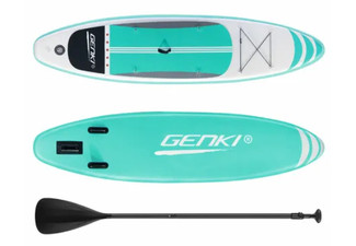 Two-in-One Genki SUP Paddle Board - Two Colours Available & Option with Seat