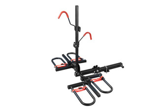 Two-Piece E-Bike Rack with Foldable Tilt & Lock