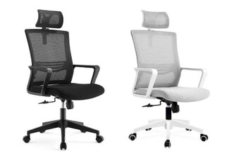 ErgoLux High-Back Office Chair - Available in Two Colours
