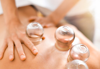 40-Minute Cupping Treatment - Option for Herb Moxibustion, Scrapping or Tuina