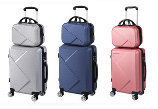 Two-Piece Slimbridge Travel Luggage Set - Three Colours Available