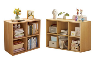 Four-Cube Storage Bookcase Organiser - Option for Six-Cube