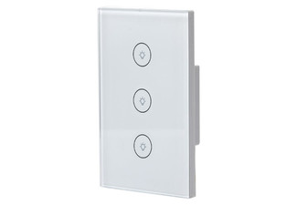 SmartVU Home™ Triple Smart Touch Light Switch - Elsewhere Pricing $78