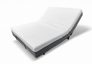 Adjustable Electric Bed with Memory Foam Mattress Combo - Two Sizes Available