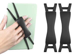 Two-Pack Comfortable Tablet Hand Strap - Available in Two Colours