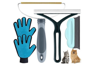 Five Pack Pet Hair Removal Kit