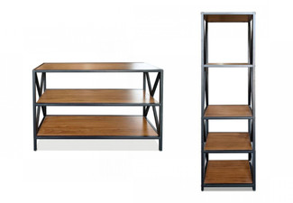 Porto Bookcase Shelf - Two Options Available