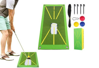 Golf Training Mat for Swing Detection