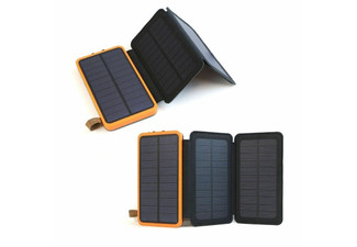 20000mAh Dual USB Solar Power Bank