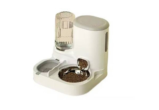 Automatic Pet Food & Water Feeder - Option with Bowl