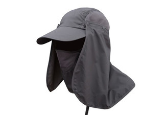 Outdoor Sun Protection Hat with Neck Cover