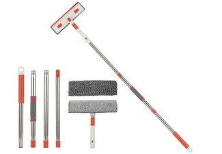 Two-in-One Rotatable Window Cleaning Squeegee Kit