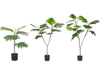 Indoor Artificial Philodendron Tree - Three Sizes Available