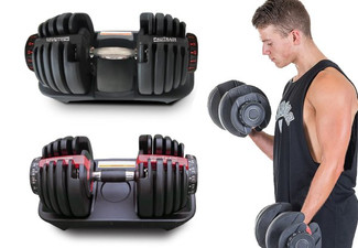 Pair of Adjustable Dumbbells - Two Options Available