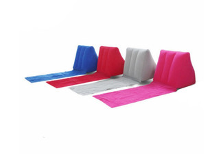 Inflatable Beach Lounger Cushion Mat - Four Colours Available