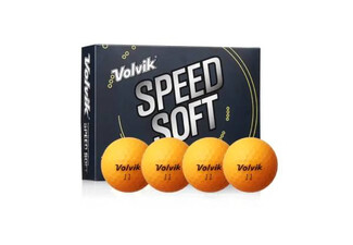 12-Pack Volvik Speed Soft Ball - Available in Five Colours
