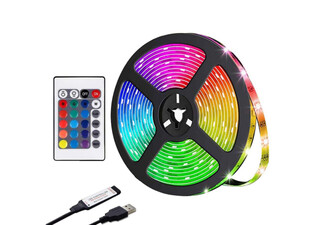 Extreme RGB LED Light Strip w Remote - 4 Metres