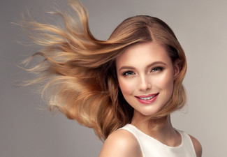 Colour, Cut & Blow Wave Package - Options to incl. Half-Head of Foils, Global Colour, Keratin Straightening Treatment with Optional Shampoo & Conditioner