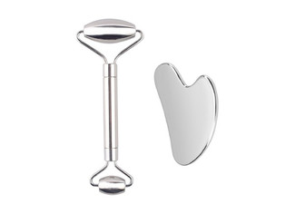 Stainless Steel Facial Massage Tool - Two Functions Available & Option for Both