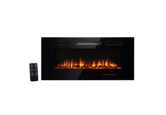 Maxkon 40 Inch Wall Recessed Mounted Electric Fireplace