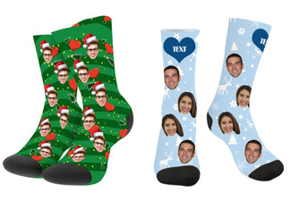 Custom Christmas Socks