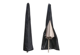 Outdoor Patio Parasol Protective Cover - Two Sizes Available - Option for One or Two
