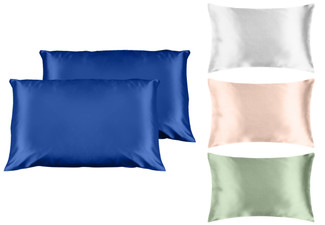Casa Decor Luxury Twin Pack Pillowcases - Four Colours Available