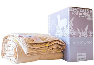 100% Premium Alpaca Duvet Inner 450gsm - Five Sizes Available