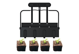 Soil Blocker Seed Block Maker with Handle - Option for Two-Pack