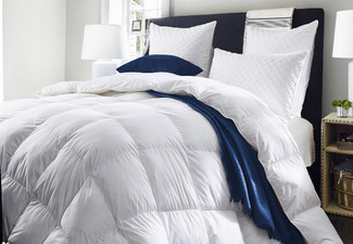 Royal Comfort 800GSM Ultra Warm Silk Quilt - Four Sizes Available